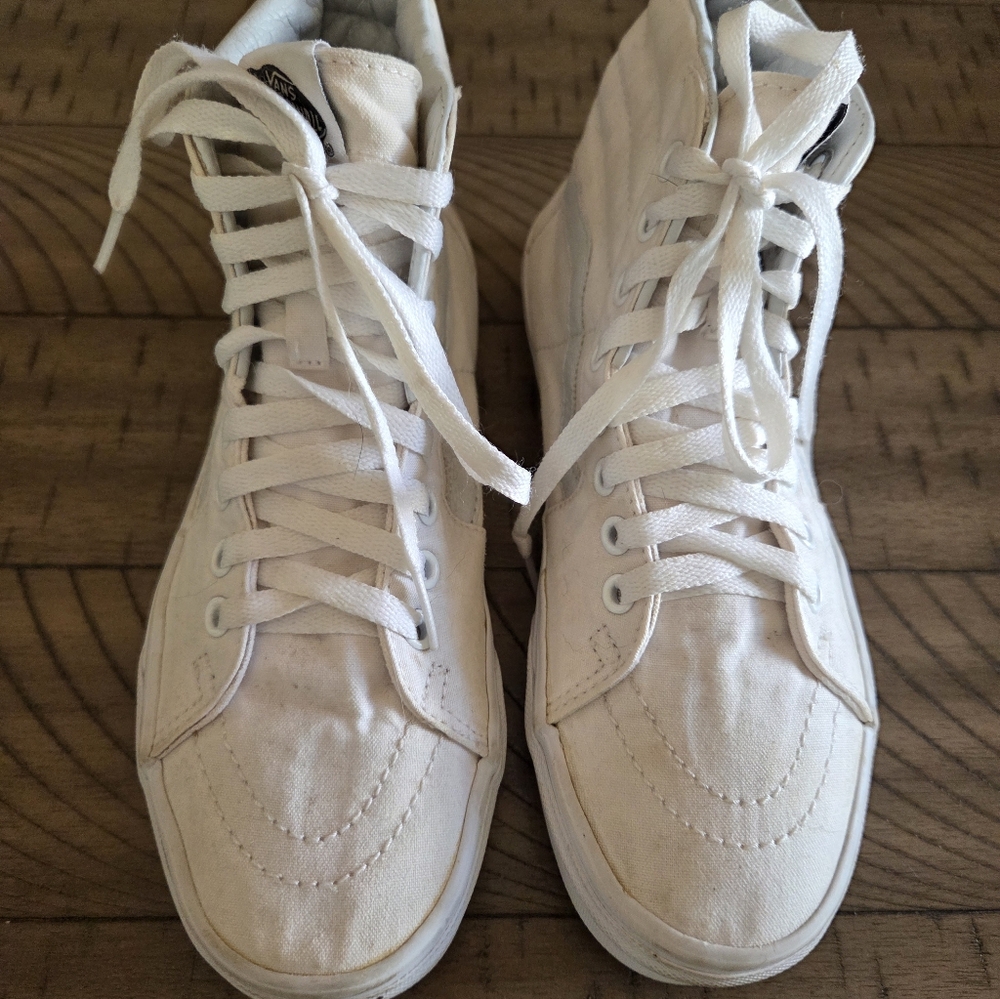 Vans Off The Wall White Skateboard Shoes